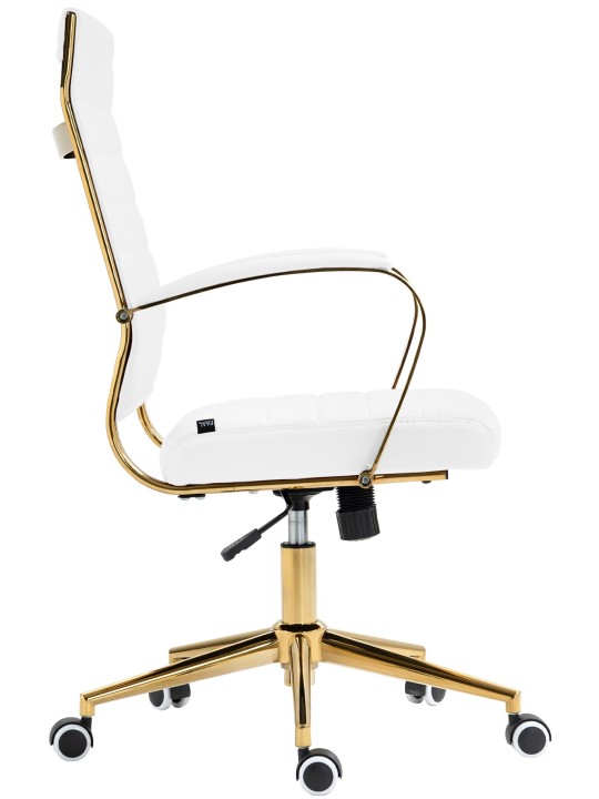Havanna műbőr irodai szék, fehér