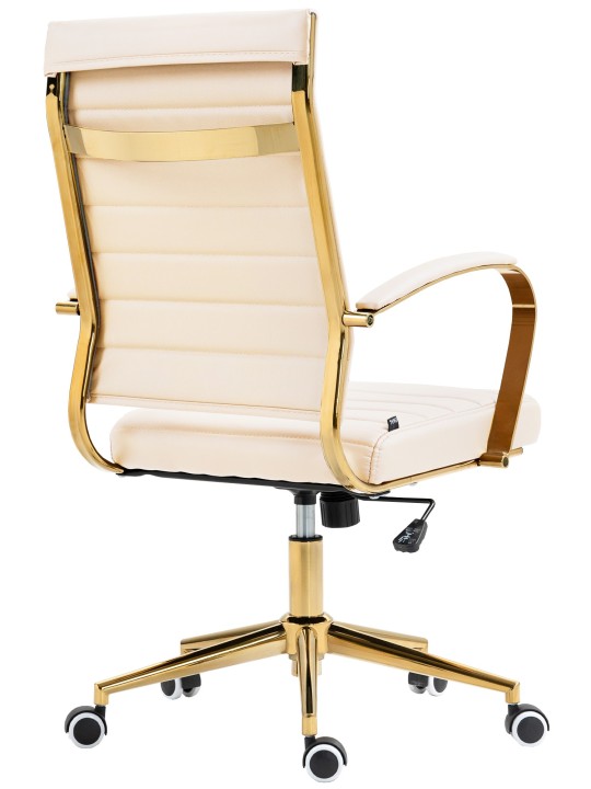 Havanna műbőr irodai szék, krém