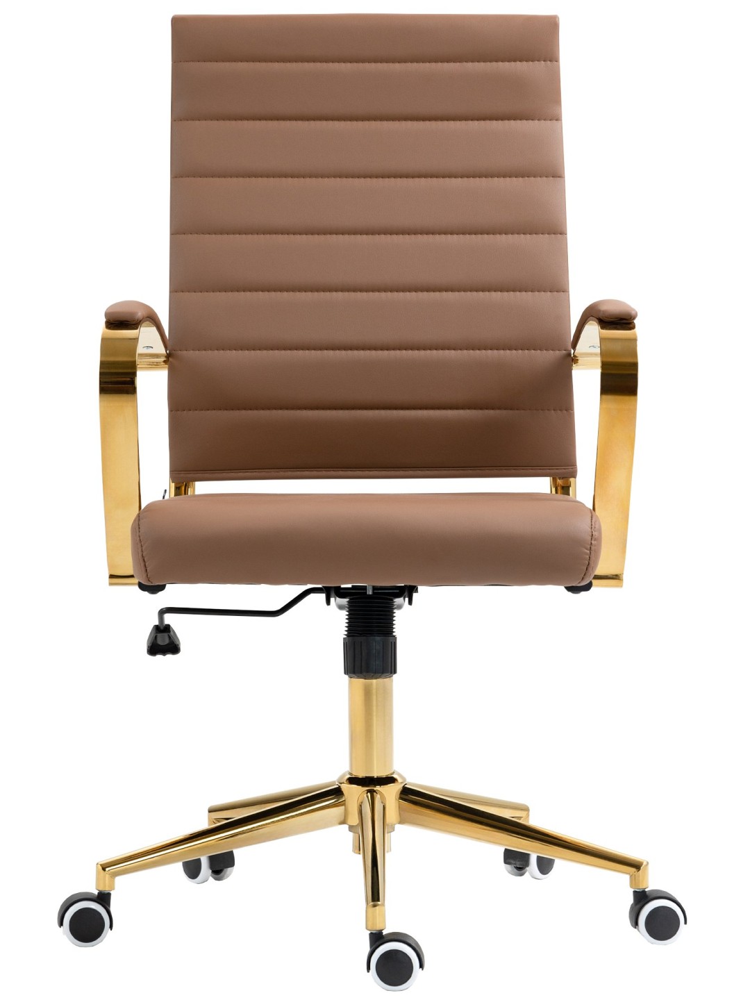 Havanna műbőr irodai szék, világosbarna