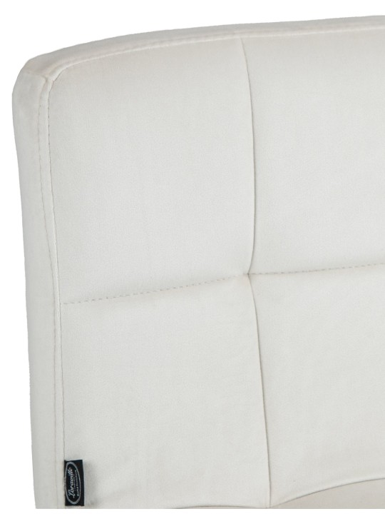 2 db bárszék szett Peru bársony króm, krém 2 db bárszék szett Peru bársony króm, krém