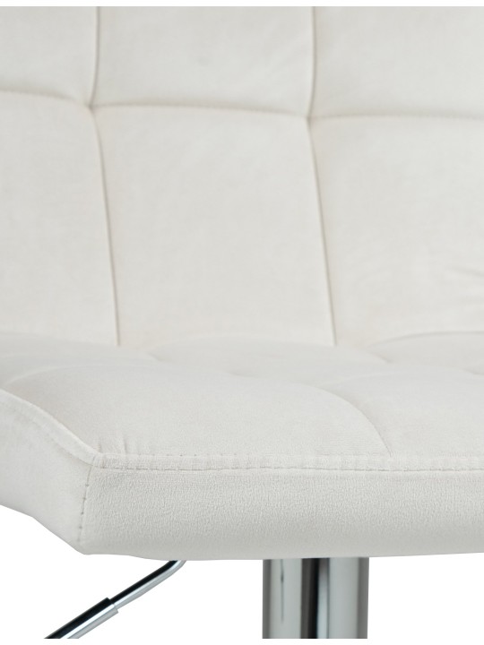 2 db bárszék szett Peru bársony króm, krém 2 db bárszék szett Peru bársony króm, krém