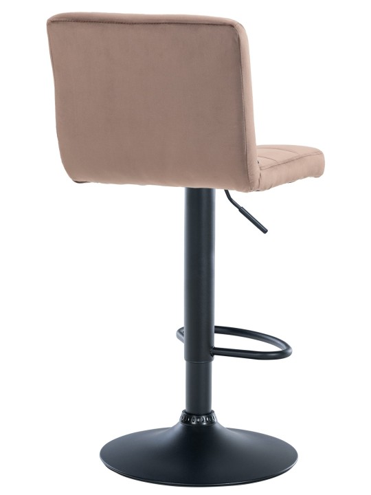 Peru bársony 2 db bárszék, barna