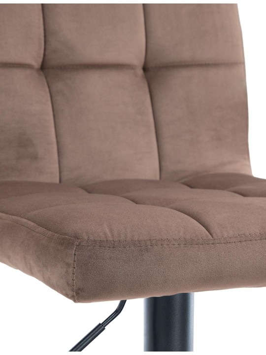 Peru bársony 2 db bárszék, barna