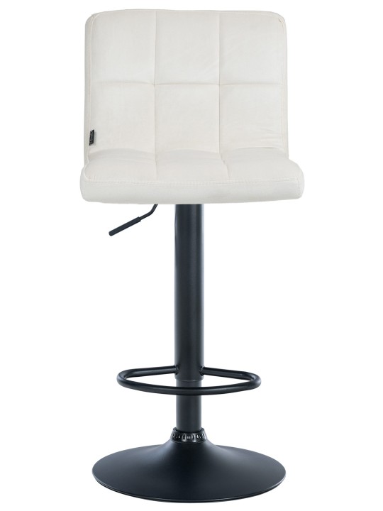 Peru bársony 2 db bárszék, krém