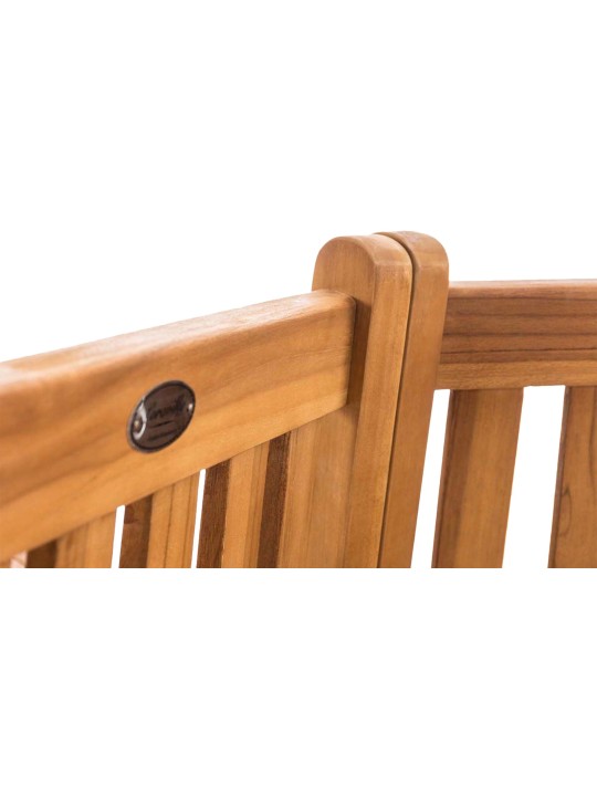 Kenna fapad félkör alakú kartámasszal 250 cm, teak