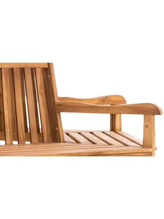 Kenna fapad félkör alakú kartámasszal 250 cm, teak