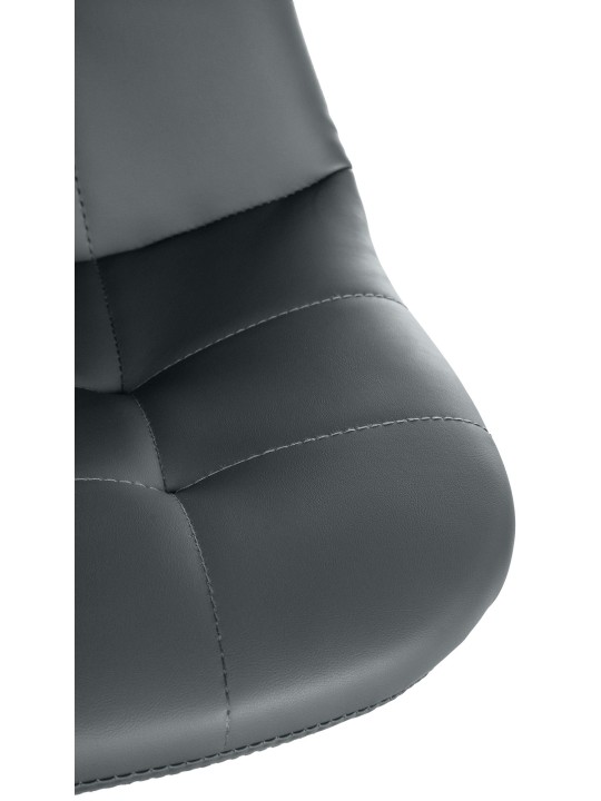 Bárszék Elmore műbőr B, szürke