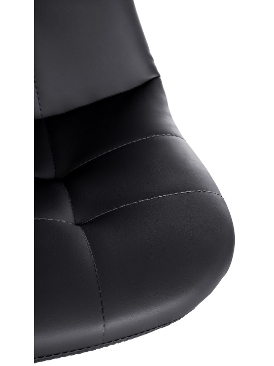 Bárszék Elmore műbőr B, fekete