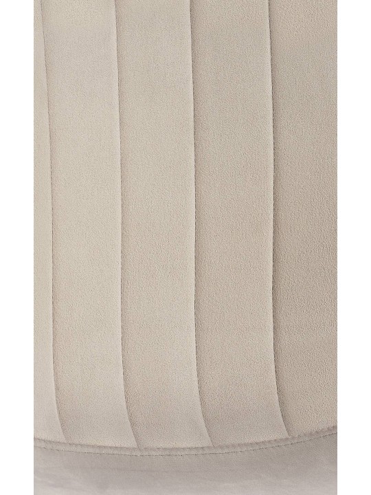 4 db Baxter bársony étkezőszék készlet, szürke