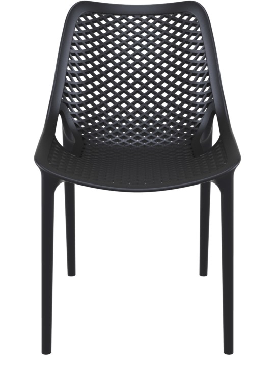 Levegő szék, fekete