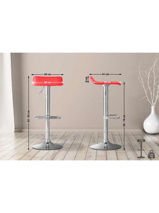 Bárszék DYN, piros Bárszék DYN, piros