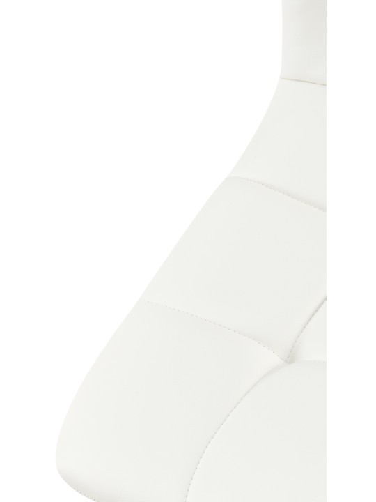 4 db Antibes műbőr étkezőszék szett, fehér