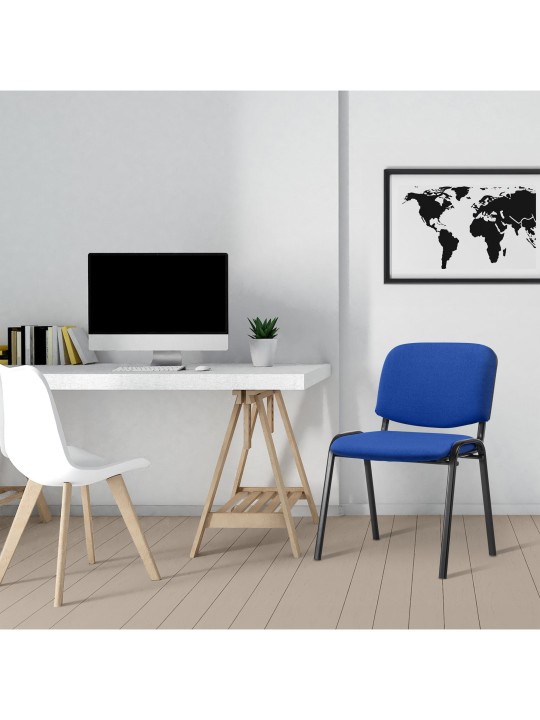 Látogatószék Ken szövet, kék