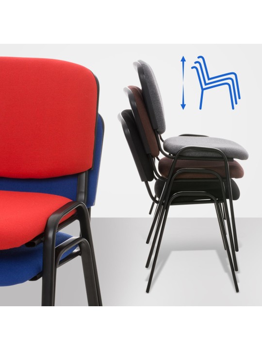 Látogatószék Ken szövet, kék