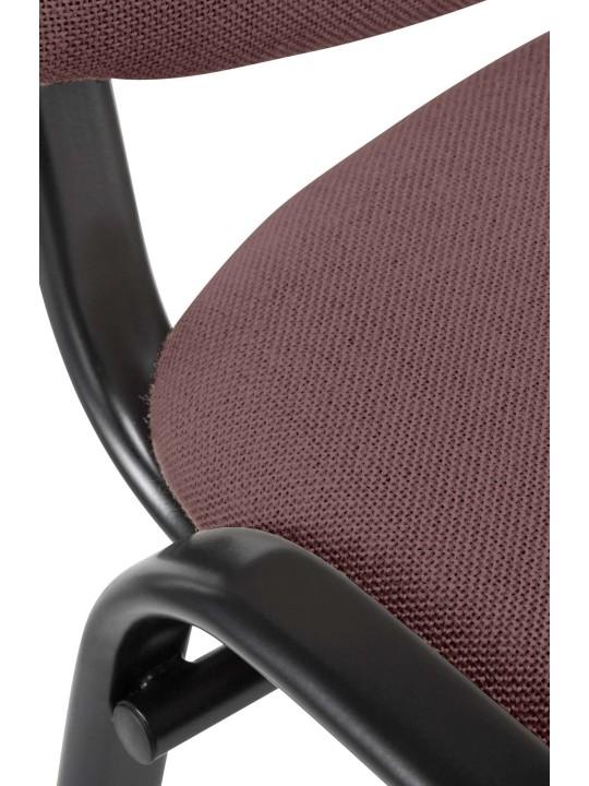 Látogatószék Ken szövet, barna