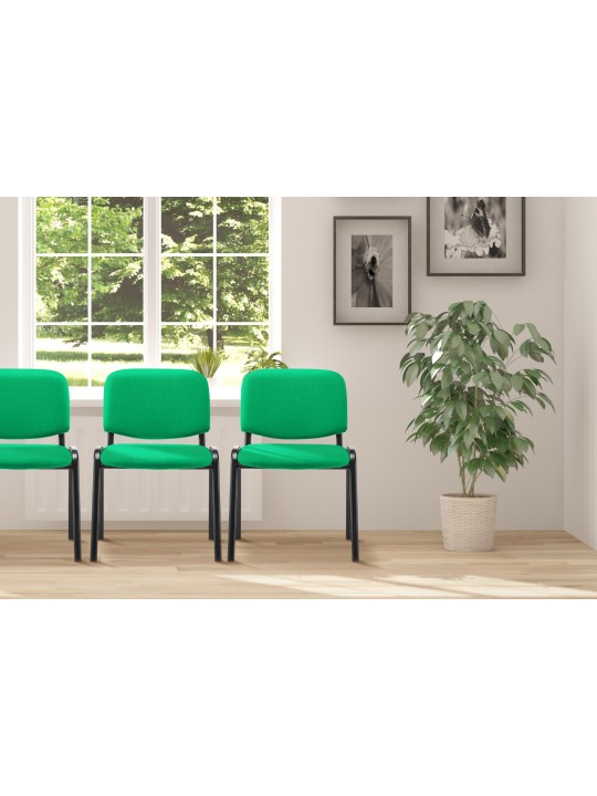Látogatószék Ken szövet, zöld