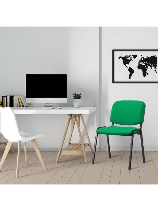 Látogatószék Ken szövet, zöld