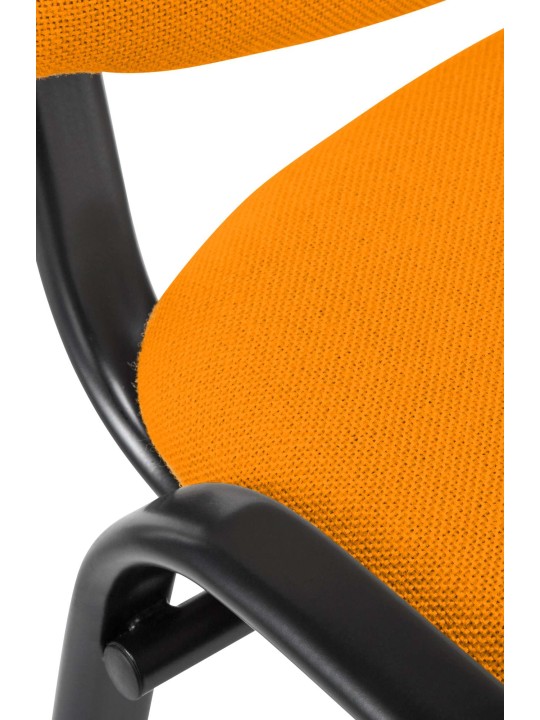 Látogatószék Ken szövet, narancs