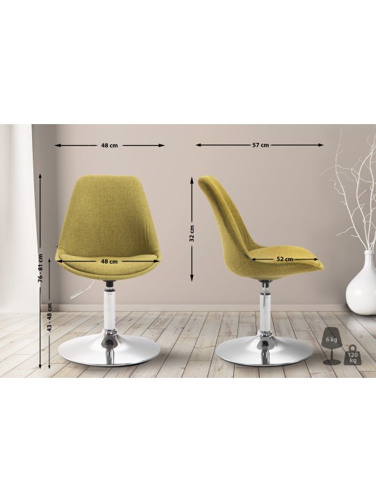 Szék Maverick C szövet, zöld