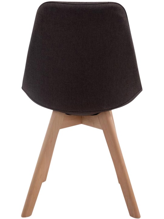 Látogatószék Borneo V2 Natura szövet, sötétszürke