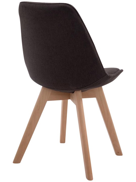 Látogatószék Borneo V2 Natura szövet, sötétszürke