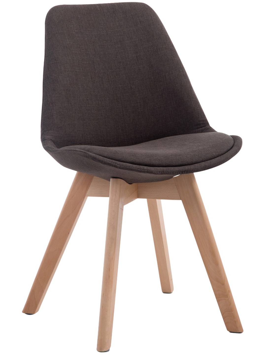 Látogatószék Borneo V2 Natura szövet, sötétszürke