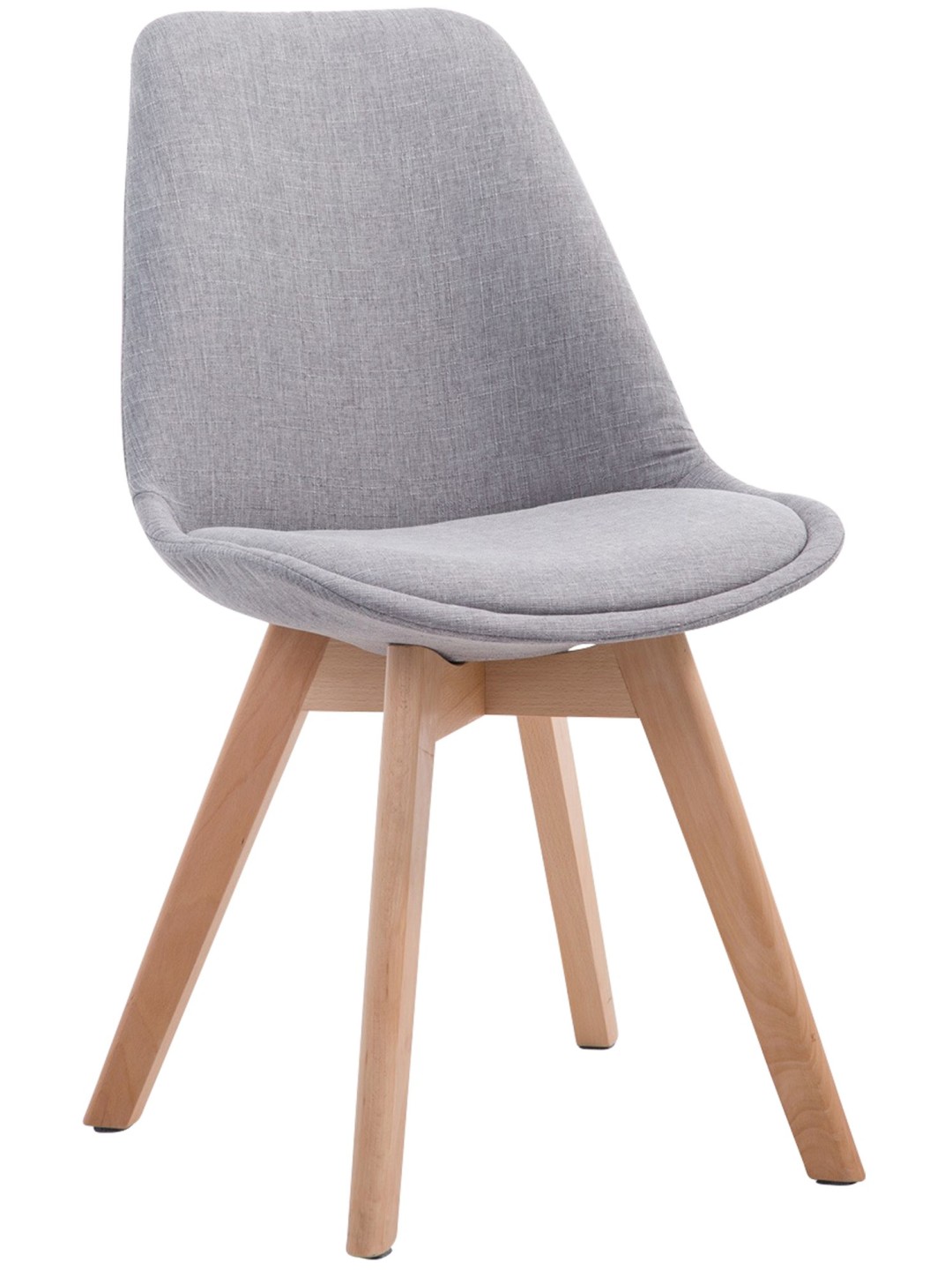 Látogatószék Borneo V2 Natura szövet, szürke