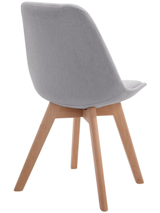 Látogatószék Borneo V2 Natura szövet, szürke