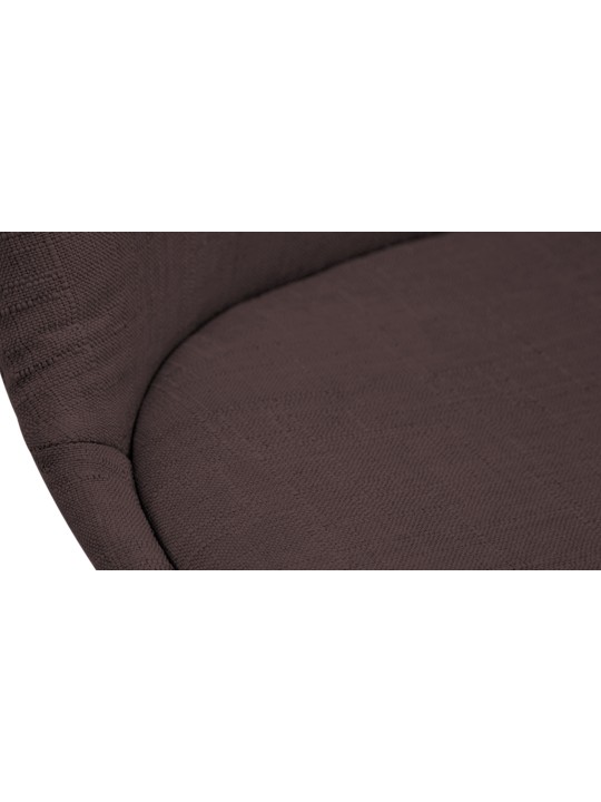 Látogatószék Borneo V2 Natura szövet, barna