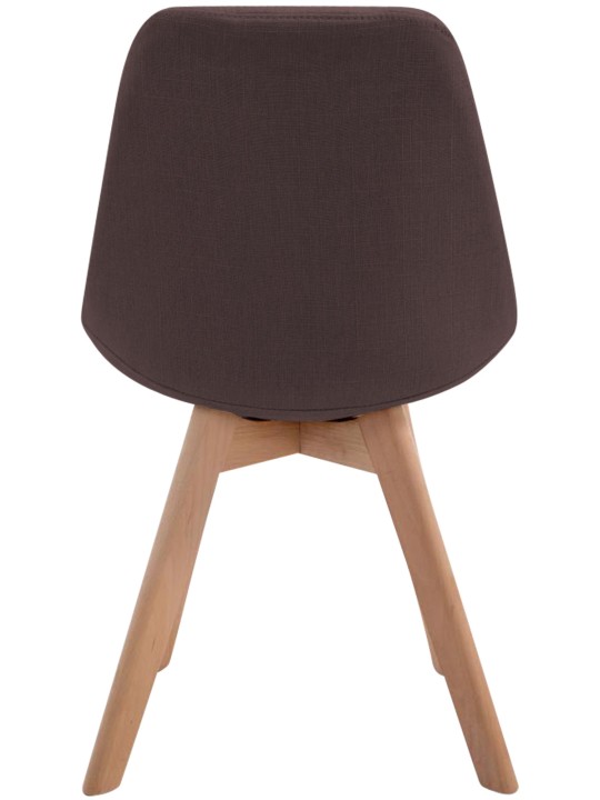 Látogatószék Borneo V2 Natura szövet, barna