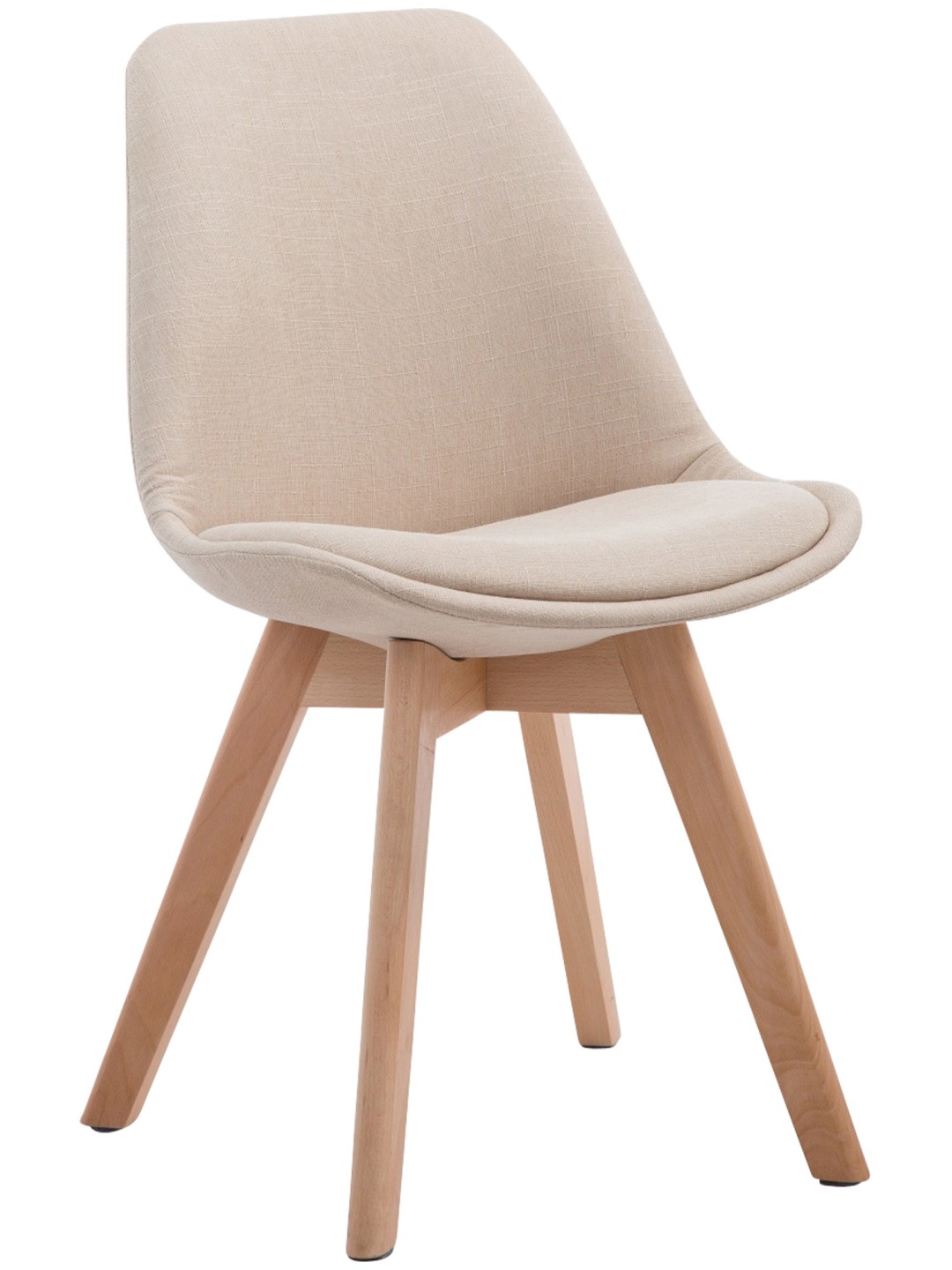 Látogatószék Borneo V2 Natura szövet, krém