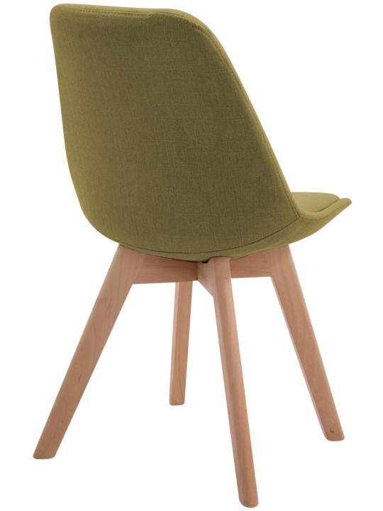 Látogatószék Borneo V2 Natura szövet, zöld