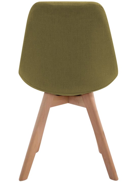 Látogatószék Borneo V2 Natura szövet, zöld