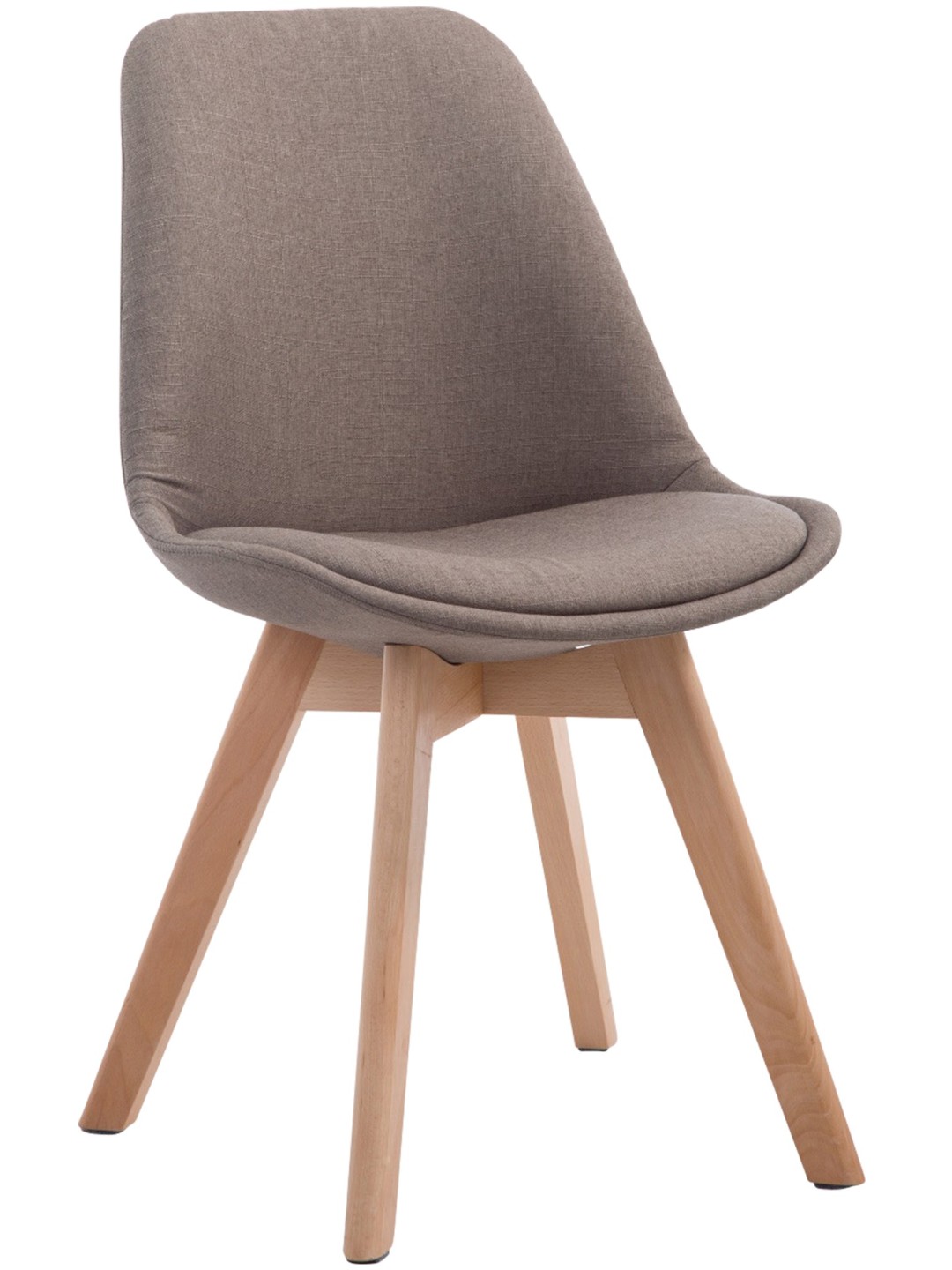 Látogatószék Borneo V2 Natura szövet, taupe