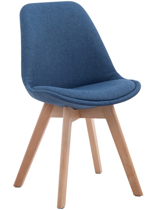 Látogatószék Borneo V2 Natura szövet, kék