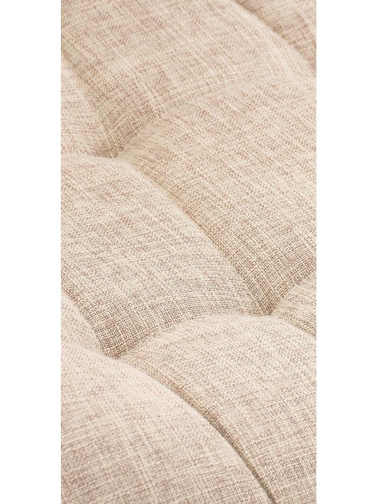 2 székből álló készlet Elda anyagból, krém