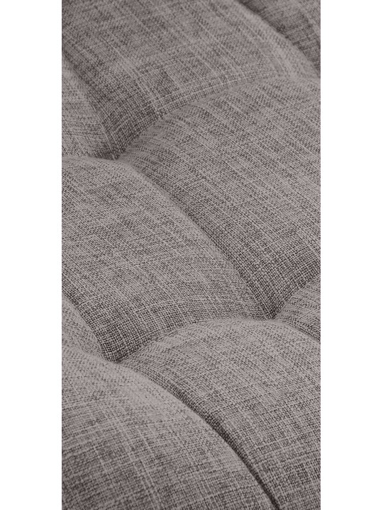 2 székből álló készlet Elda anyagból, világosszürke 2 székből álló készlet Elda anyagból, világosszürke