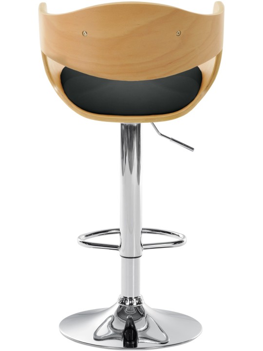 Bárszék Kingston C, natúr/fekete