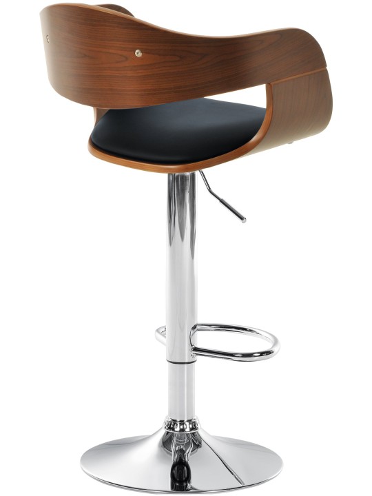 Bárszék Kingston C, dió/fekete