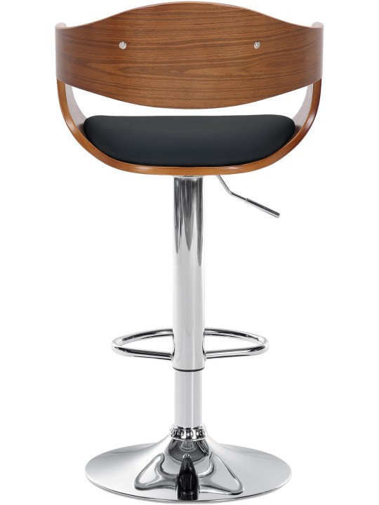 Bárszék Kingston C, dió/fekete