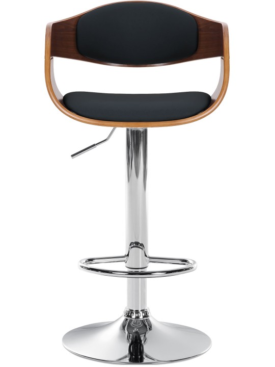 Bárszék Kingston C, dió/fekete