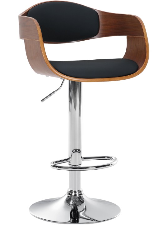 Bárszék Kingston C, dió/fekete