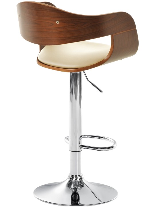 Bárszék Kingston C, dió/krém