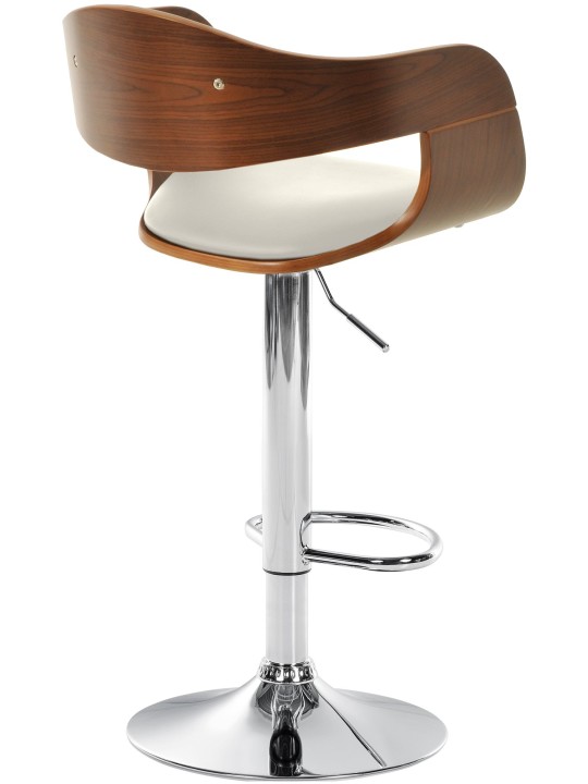 Bárszék Kingston C, dió/fehér