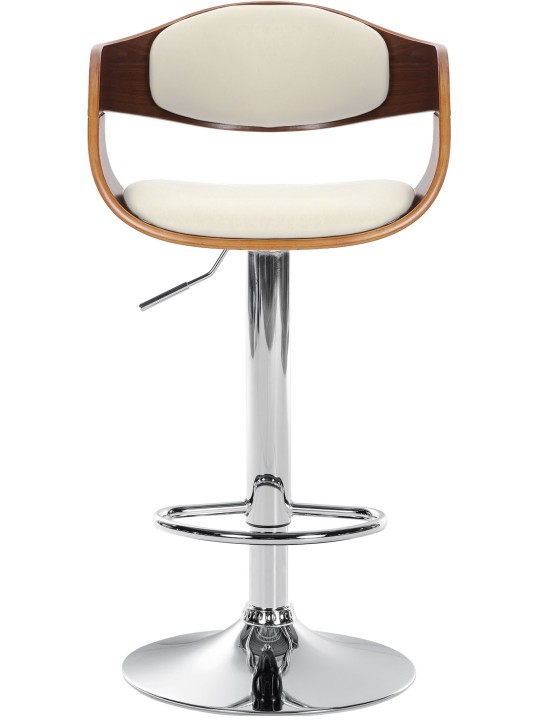 Bárszék Kingston C, dió/fehér