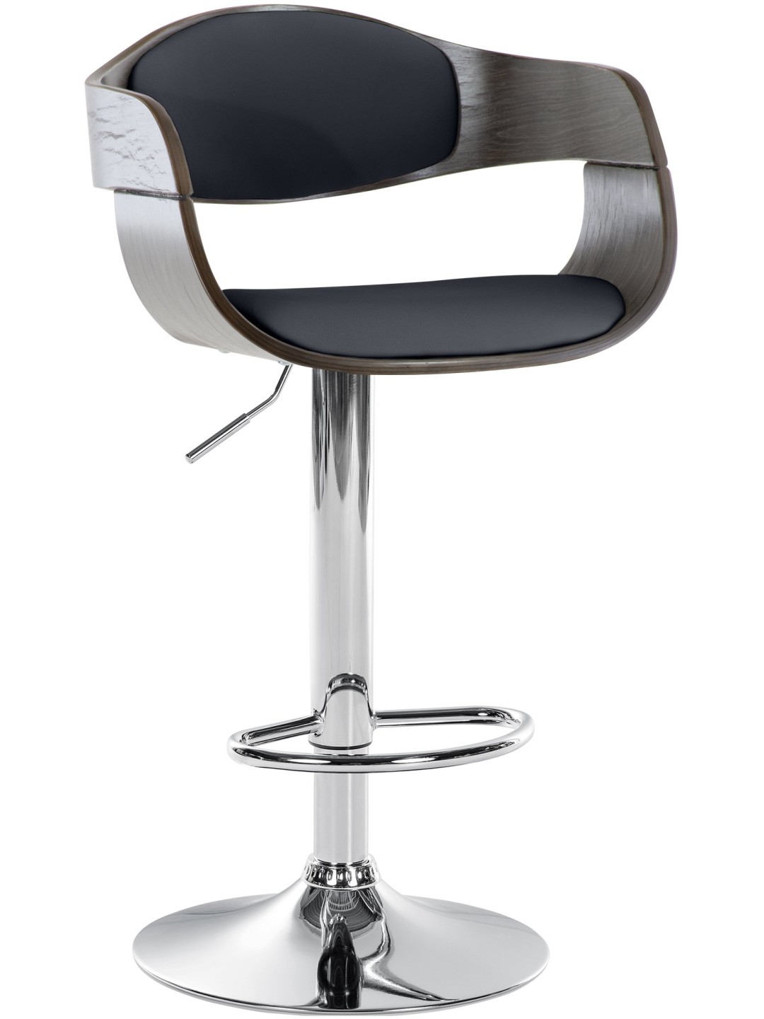 Bárszék Kingston C, fekete/szürke