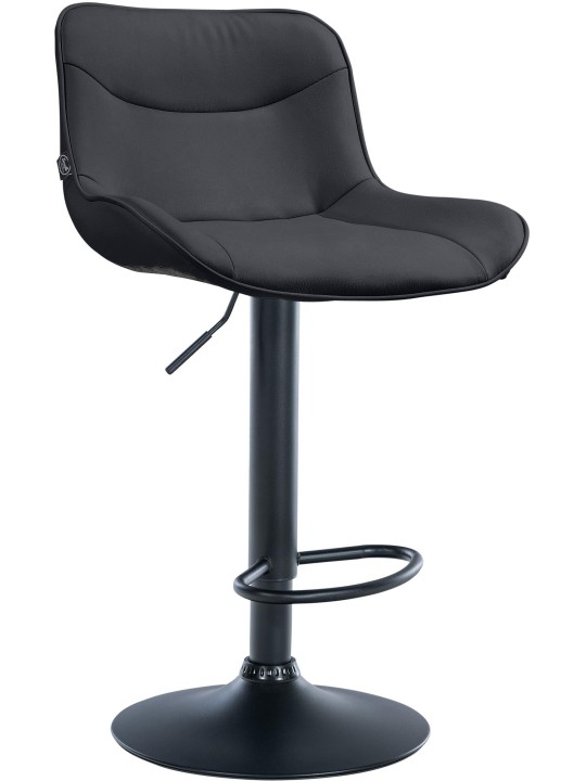 Bárszék Vonore műbőr, fekete