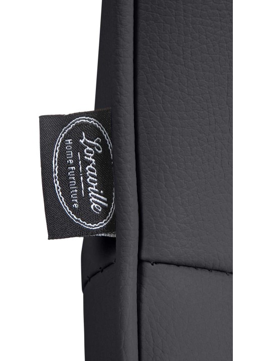 Bárszék Vonore műbőr, fekete