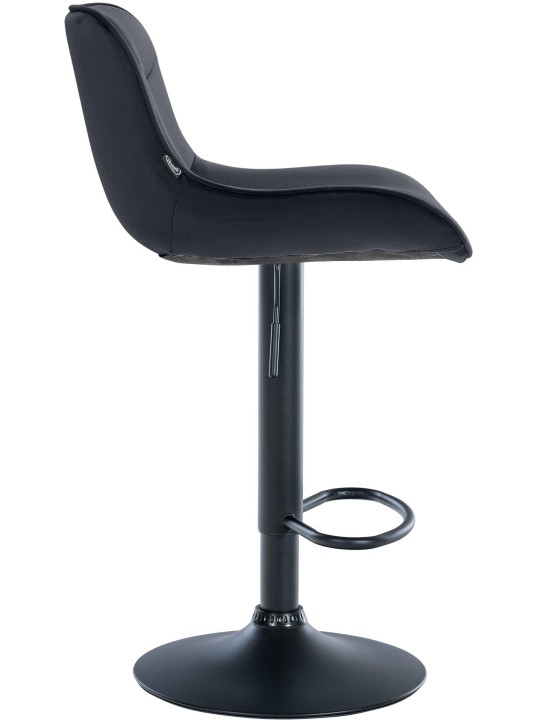 Bárszék Vonore bársony, fekete