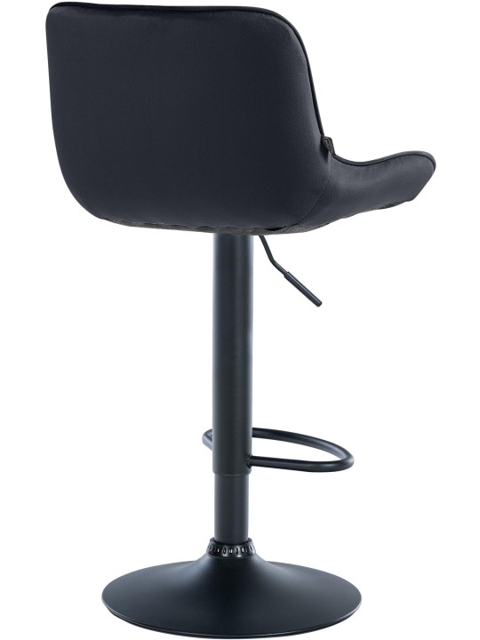 Bárszék Vonore bársony, fekete